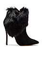 view 1 of 5 BOTTINES EN FOURRURE DE LAPIN HENRIETTA in Black