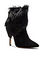 view 2 of 5 BOTTINES EN FOURRURE DE LAPIN HENRIETTA in Black