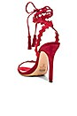 view 3 of 5 x REVOLVE Lisana Heel in Nobuck Red