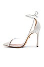 view 5 of 5 Vanuza Heel in White & Transparent