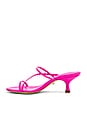 view 5 of 5 SANDALES EVENISE in Neon Pink