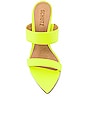 view 4 of 5 Soraya Wedge in Neon Yellow