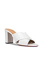view 2 of 5 Renna Mule in White Croc