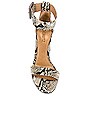 view 4 of 5 Andreina Heel in Natural Snake