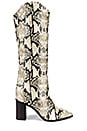 view 1 of 5 Analeah Boot in Natural Snake