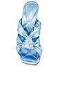 view 4 of 5 Laritta Sandal in Metallic Ice Blue