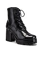 view 2 of 5 Lace Up Boot in Black