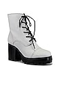 view 2 of 5 Lace Up Boot in White