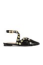 view 1 of 5 Emmie Flat in Black & Gold