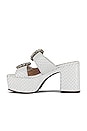 view 5 of 5 Maryel Platform Sandal in White