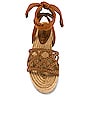 view 4 of 5 Byana Flatform Sandal in Wood