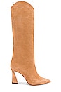 view 1 of 5 Maryana Flare Boot in Honey Beige