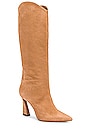 view 2 of 5 Maryana Flare Boot in Honey Beige