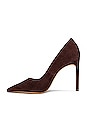 view 5 of 5 S-Lou Pump in Dark Chocolate
