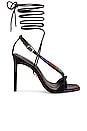 view 1 of 5 Vikki Crystal Sandal in Black