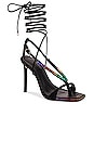 view 2 of 5 Vikki Crystal Sandal in Black