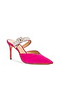 view 2 of 5 Perlah Mule in Hot Pink