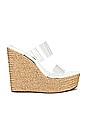 view 1 of 5 Arien Wedge in White