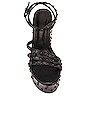 view 4 of 5 Anne Wedge Platform in Black
