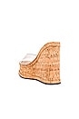 view 3 of 5 Dalle Vinyl Wedge in Transparent