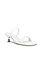 view 2 of 5 Agatha Mid Heel in White