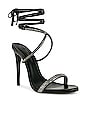 view 2 of 5 Cloe Crystal Sandal in Jet Hematite