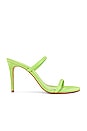 view 1 of 5 Taliah Sandal in Lime Green