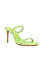 view 2 of 5 Taliah Sandal in Lime Green