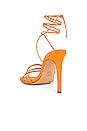 view 3 of 5 Sirena Heel in Bright Tangerine