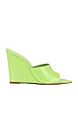 view 1 of 5 Luci Wedge in Lime Green