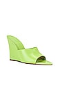 view 2 of 5 Luci Wedge in Lime Green