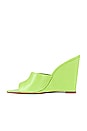 view 5 of 5 Luci Wedge in Lime Green