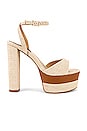 view 1 of 5 Kailah Heel in Oyster & Deep Nude
