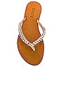 view 4 of 5 Belle Flip Flop in Eggshell