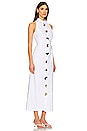 view 2 of 4 Maxi Shirt Dress in White