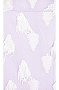view 4 of 4 Fringe Slit Mini Dress in Lilac