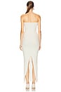 view 3 of 4 Strapless Dress in Ecru