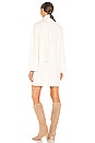 view 3 of 3 Scarf Detail Mini Dress in White