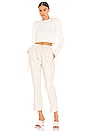 view 4 of 4 Tie Detail Sweater in White