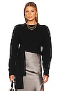 view 1 of 4 Side-Tie Sweater in Black