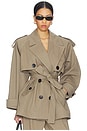 view 1 of 5 Khaki Terra Trenchcoat in Khaki
