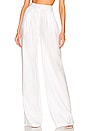 view 1 of 4 Linen Wide Leg Pants in White