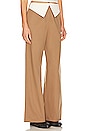 view 2 of 4 Waist Detailed Wide Leg Pants in Camel