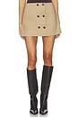 view 1 of 6 Mini Skirt in Camel