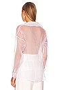 view 4 of 5 Organza Blouse in White