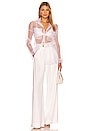 view 5 of 5 Organza Blouse in White