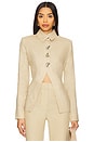 view 1 of 4 Long Sleeved Shirt in Beige