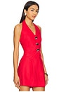 view 2 of 4 Cut Out Vest in Red