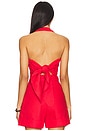 view 3 of 4 Cut Out Vest in Red