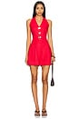 view 4 of 4 Cut Out Vest in Red